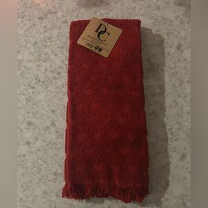 “New” Deborah Connolly Red Heart Kitchen Towels ( set of 2)